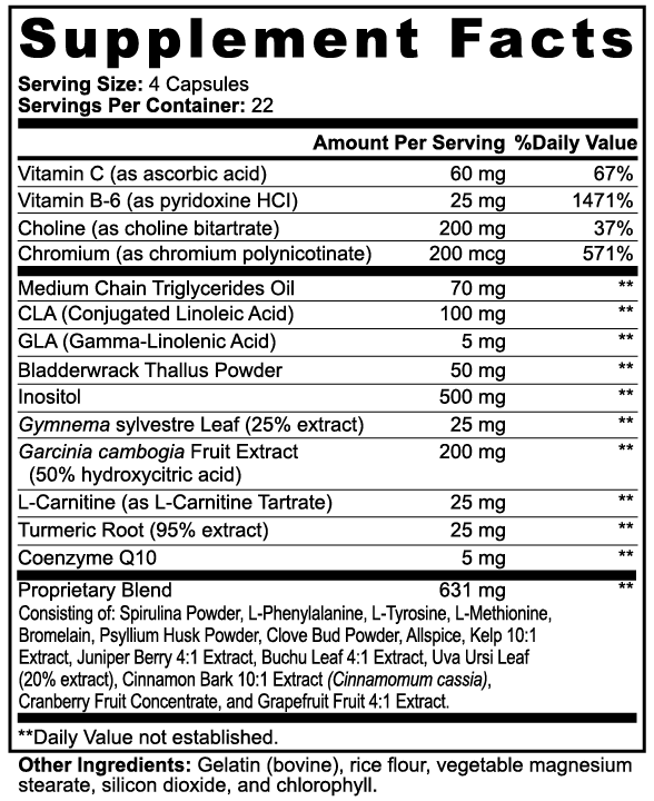 Thermogenic Formula with MCT